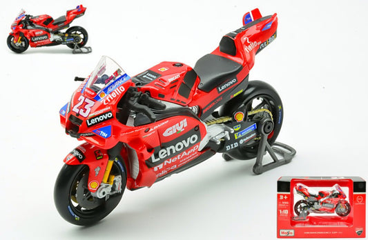 DUCATI DESMOSEDICI LENOVO N.23 2024 ENEA BASTIANINI 1:18 - Maisto - MI36398E