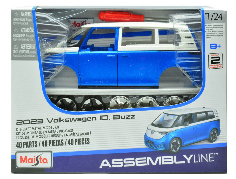VW ID.BUZZ BLUE KIT 1:24 - Maisto - MI39542