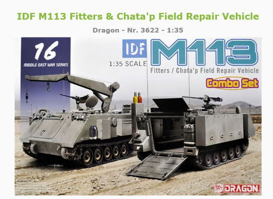 IDF M113 FITTERS & CHATA p FIELD REPAIR VEHICLE KIT 1:35 - Dragon - D3622