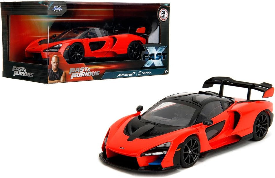 MC LAREN SENNA FAST & FURIOUS 1:24 - Jada Toys - JADA253203097