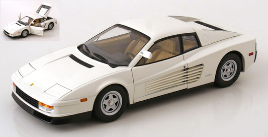 FERRARI TESTAROSSA MONOSPECCHIO 1984 US-VERSION WHITE 1:12 - KK Scale - KKDC120203