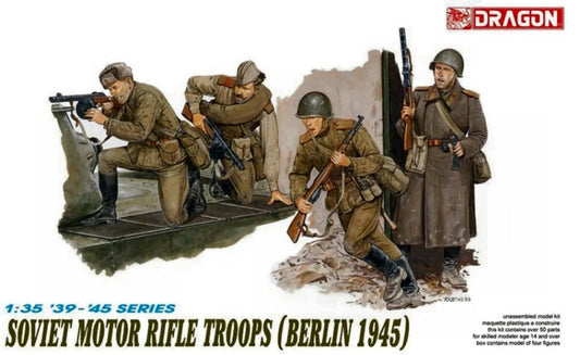 SOVIET MOTOR RIFLE 1945 KIT 1:35 - Dragon - D6019