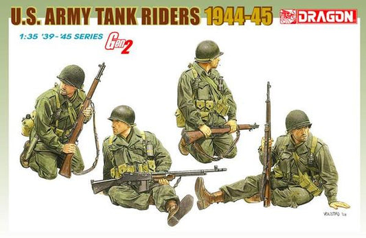 US ARMY TANK RIDERS 1944-45 KIT 1:35 - Dragon - D6378