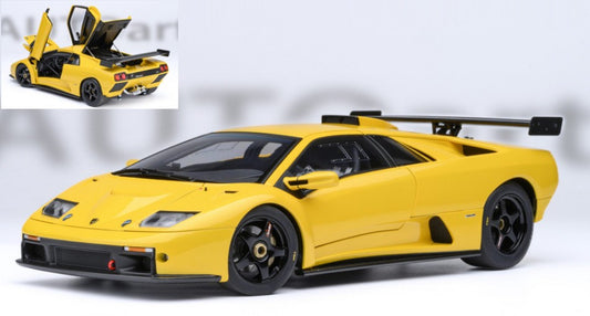 LAMBORGHINI DIABLO GTR 1999 YELLOW 1:18 - AutoArt - AA79138