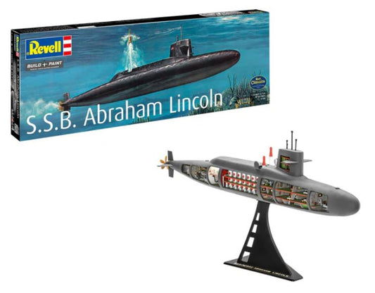 SOTTOMARINO S.S.B. ABRAHAM LINCOLN KIT 1:253 - Revell - RV05185