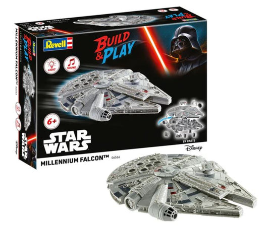 MILLENNIUM FALCON (w/light and sound) KIT 1:164 - Revell - RV06566