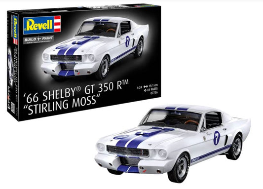 SHELBY GT350 R 1966 "STIRLING MOSS" KIT 1:24 - Revell - RV07736