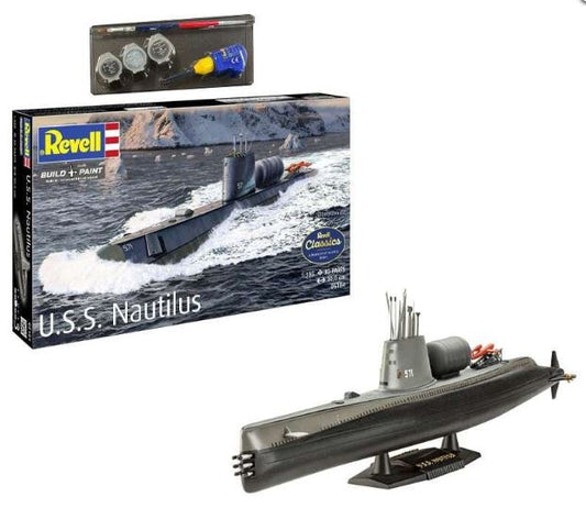 MODEL SET U.S.S. NAUTILUS KIT 1:305 - Revell - RV65184