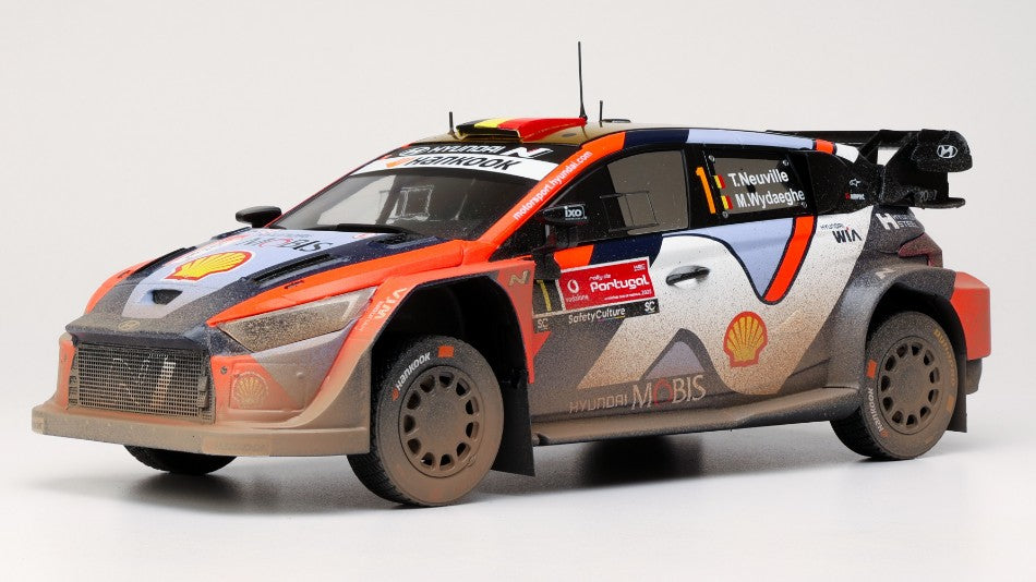 HYUNDAI i20 N N.1 RALLY1 PORTUGAL 2025 NEUVILLE-WYDAEGHE 1:18 - Ixo Model - 18RMC251B