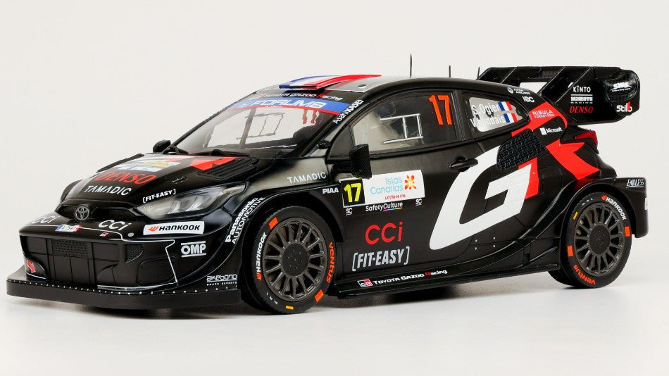 TOYOTA GR YARIS N.17 RALLY1 ISALS CANARIS 2025 OGIER-LANDAIS 1:18 - Ixo Model - 18RMC249B