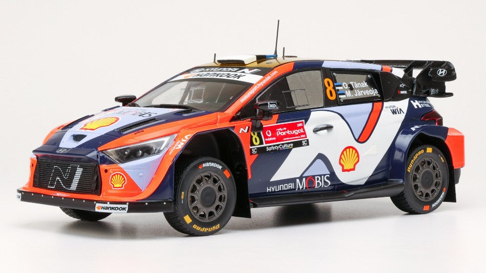 HYUNDAI i20 N N.8 RALLY1 PORTUGAL 2025 TANAK-JARVEOJA 1:18 - Ixo Model - 18RMC251A