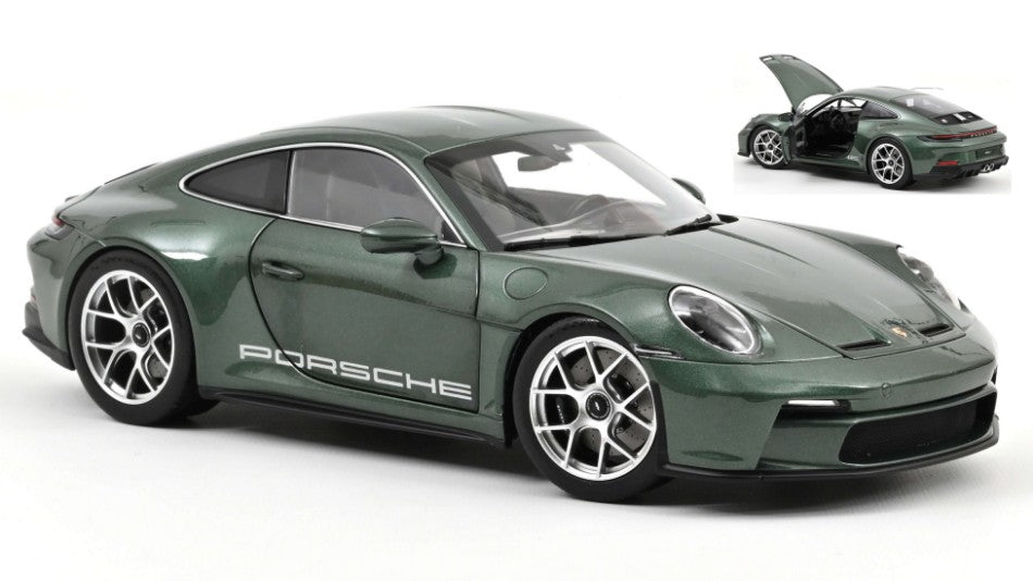 PORSCHE 911 S/T 2023 MALACHITE GREEN METALLIC 1:18 - Norev - NV187472