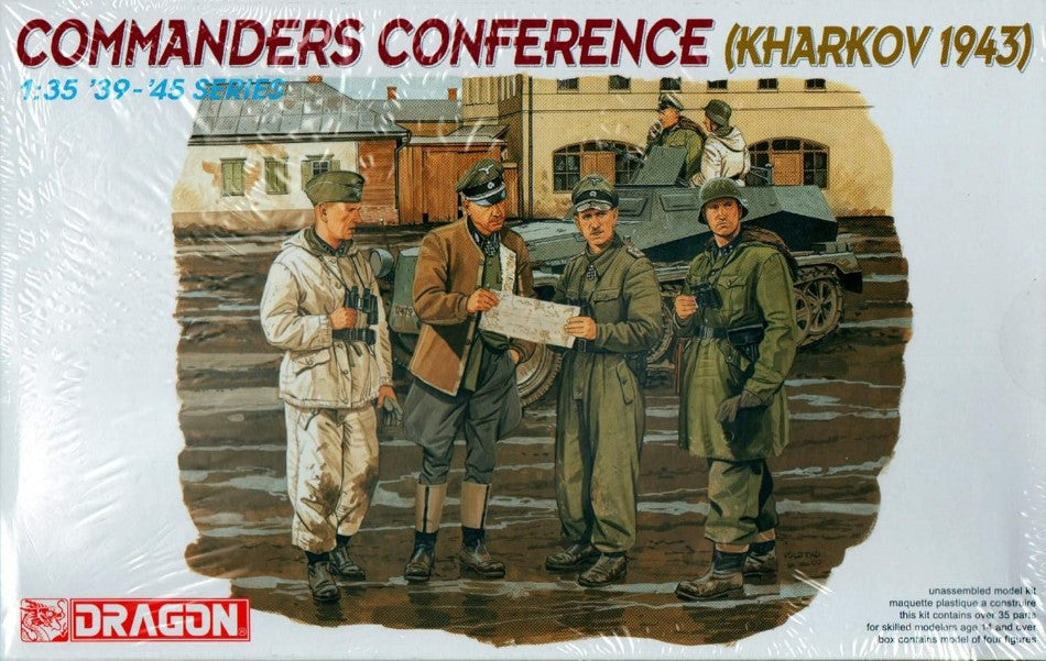 COMMANDER CONFERENCE (KHARKOV 1943) KIT 1:35 - Dragon - D6144