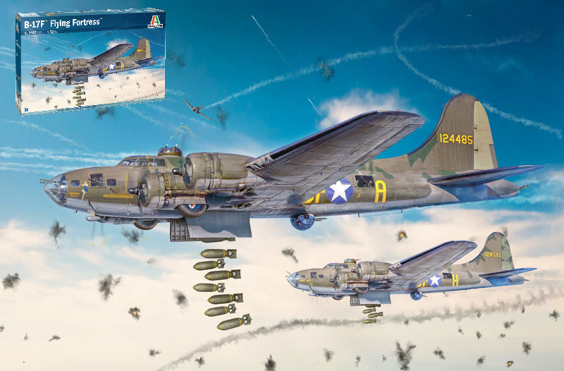 B-17F FLYING FORTRESS KIT 1:72 - Italeri - IT1487