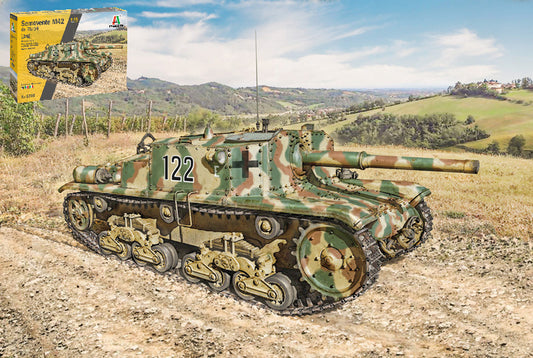 SEMOVENTE M42 DA 75/34 UPGRADED EDITION KIT 1:35 - Italeri - IT6759