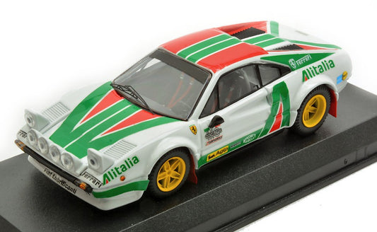 FERRARI 308 GTB Gr.4 TUNING MAKELA ALITALIA 1980 1:43 - Best Model - BT9879