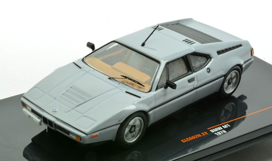 BMW M1 1978 GREY 1:43 - Ixo Model - CLC602