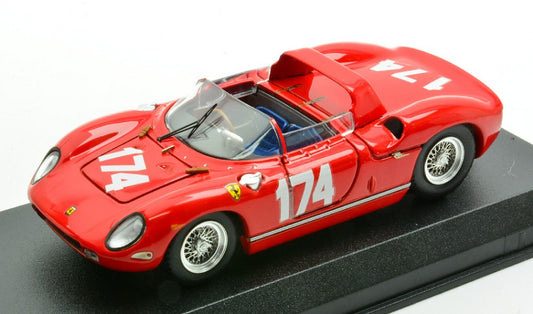 FERRARI 250 P N.174 TARGA FLORIO 1963 SURTEES-PARKES 1:43 - Art Model - AM0129-2