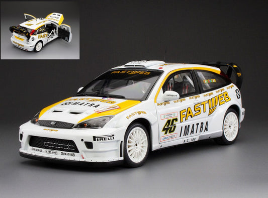 FORD FOCUS RS N.46 RALLY MONZA 2006 V.ROSSI-C.CASSINA 1:18 - SunStar - SS3882