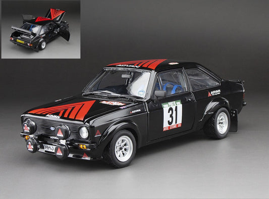 FORD ESCORT RS 1800 N.31 RALLY PORTUGAL 1981 K.SHINOZUKA-B.HARRIS 1:18 - SunStar - SS4863R