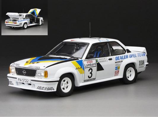 OPEL ASCONA 400 N.3 SCOTTISH RALLY 1980 A.KULLANG-B.BERGLUND 1:18 - SunStar - SS5452