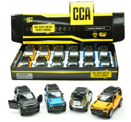 LAND ROVER DEFENDER 110 2020 COL.ASS. cm 12,5 - Kinsmart - KT18342