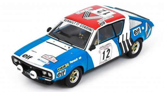 RENAULT 17 N.12 8th TOUR DE CORSE 1974 J.F.PIOT-F.JAUBERT 1:43 - Spark Model - S6190