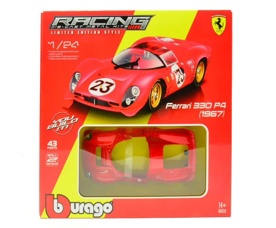 FERRARI 330 P4 N.23 WINNER 24 H DAYTONA 1967 KIT 1:24 - Burago - BU26584
