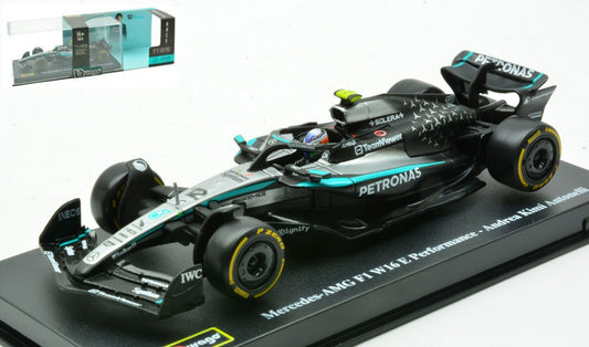 MERCEDES AMG W16 N.12 2025 ANDREA KIMI ANTONELLI SIGNATURE 1:43 - Burago - BU38238A