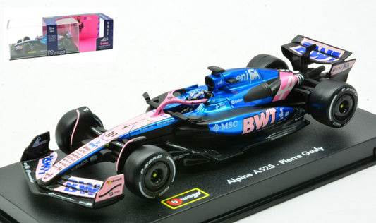 BWT ALPINE A525 N.10 2025 PIERRE GASLY SIGNATURE 1:43 - Burago - BU38258G
