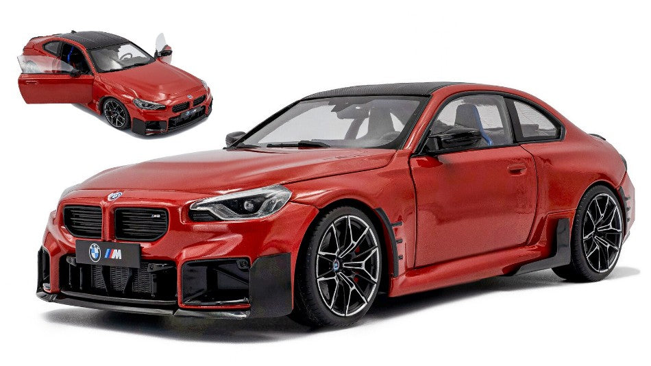 BMW M2 (G87) PERFORMANCE PARTS 2024 MET.TORONTO RED 1:18 - Solido - SL1812902