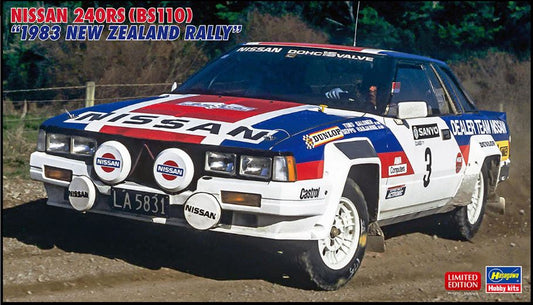 NISSAN 240Rs 1983 NEW ZELAND RALLY KIT 1:24 - Hasegawa - HA20769