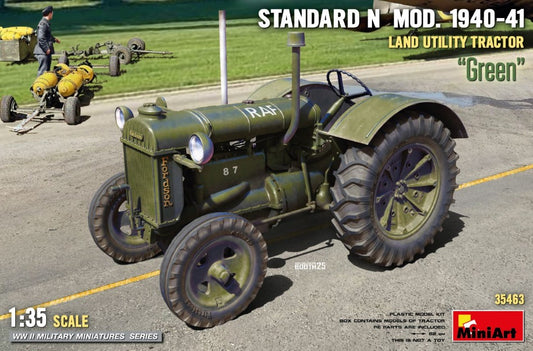 LAND UTILITY TRACTOR STANDARD N "GREEN" MOD.1940-41 KIT 1:35 - Miniart - MIN35463