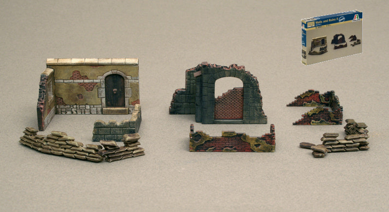 MURI E ROVINE WW II KIT 1:72 - Italeri - IT6090