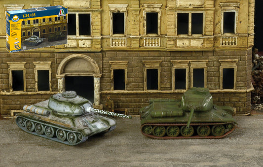 T-34/85 RUSSIAN TANK KIT 1:72 - Italeri - IT7515