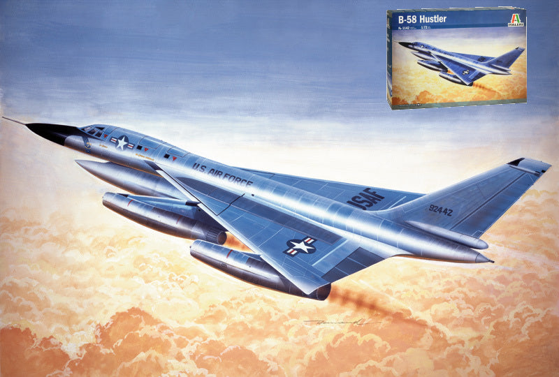 B 58 HUSTLER AEREO KIT 1:72 - Italeri - IT1142