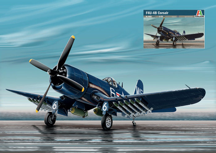 CORSAIR F 4 U 4 B KIT 1:72 - Italeri - IT0062