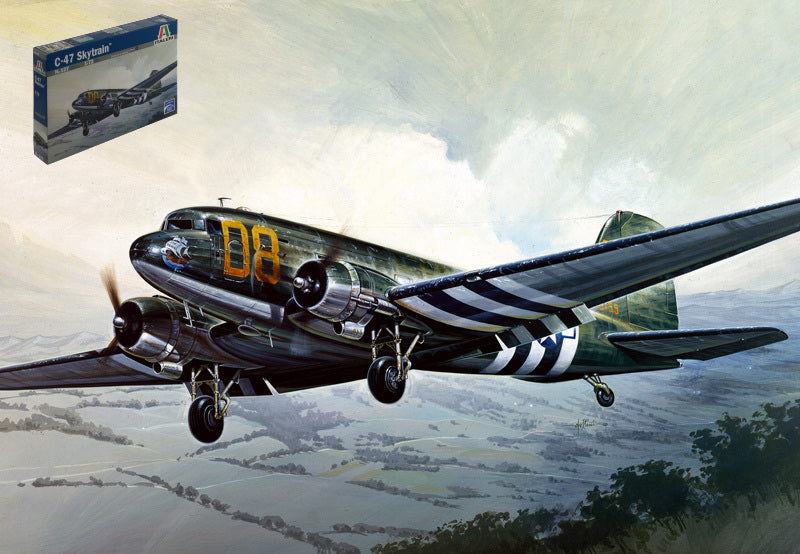 AEREO C-47 SKYTRAIN "DAKOTA" KIT 1:72 - Italeri - IT0127