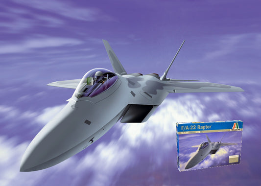 F 22 RAPTOR KIT 1:72 - Italeri - IT1207