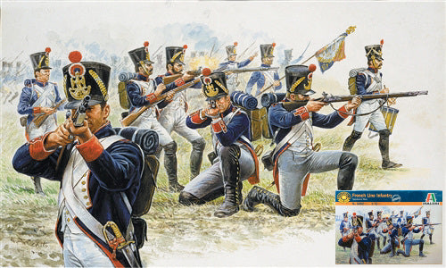 LES BLEUS FRENCH INFANTRY KIT 1:72 - Italeri - IT6002