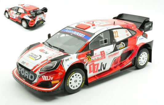 FORD PUMA WRC N.22 RALLY POLEN 2024 SEEKS-FRANCIS 1:18 - Ixo Model - 18RMC215