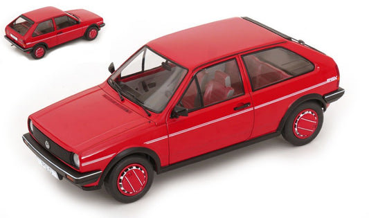 VW POLO II COUPE FOX 1985 RED 1:18 - ModelCarGroup - MCG18523