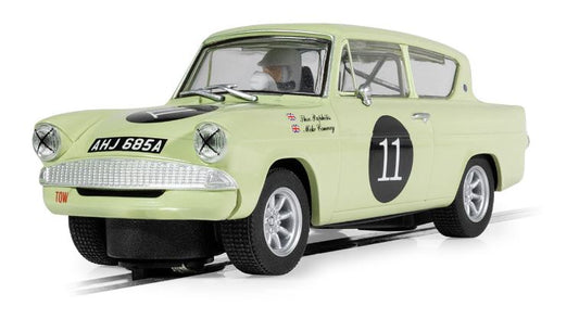 FORD ANGLIA 105E Theo Paphitis SLOT 1:32 - Scalextric - C4617