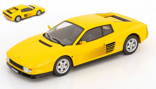 FERRARI TESTAROSSA 1986 YELLOW 1:18 - KK Scale - KKDC180517