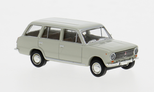 FIAT 124 FAMILIARE 1966 GREY 1:87 - Brekina - BRE22429