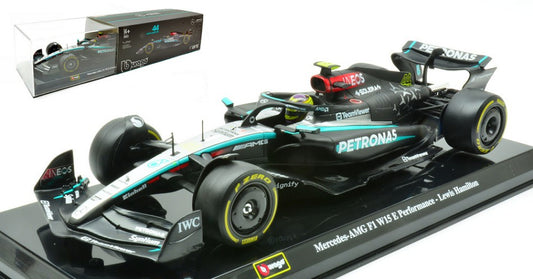 MERCEDES AMG W15 N.44 2024 LEWIS HAMILTON SIGNATURE 1:24 - Burago - BU28063H