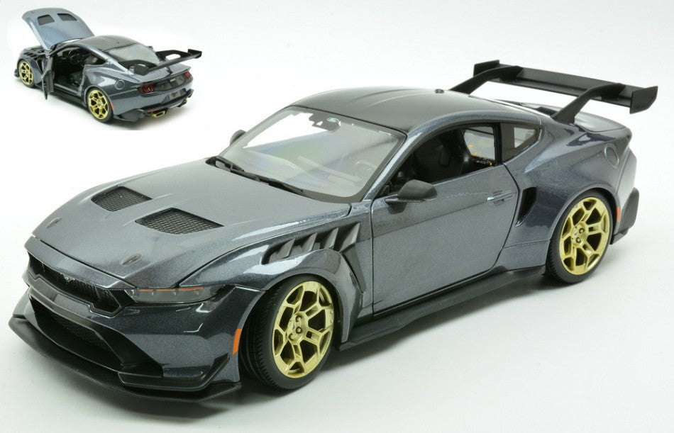 FORD MUSTANG GTO 2025 GUN METAL 1:18 - Maisto - MI31468G