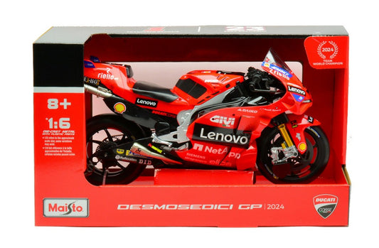 DUCATI DESMOSEDICI N.23 MOTO GP 2024 ENEA BASTIANINI 1:6 - Maisto - MI32245#23