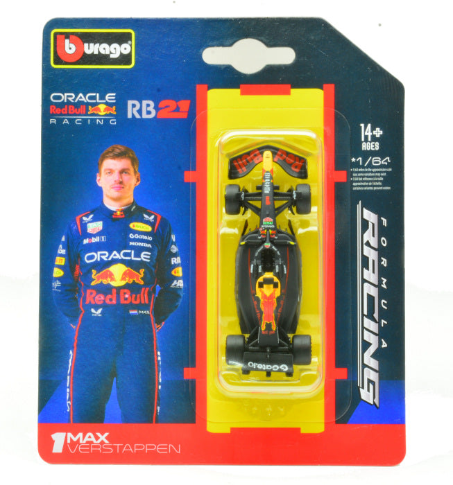 RedBull RB-21 n°1 (2025) 1:64 - Max Verstappen - Blister - Bburago