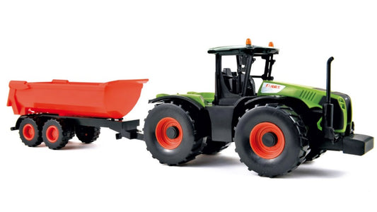 CLAAS XERION 5000 W/TRAILER PLASTIGAM 1:43 REPROD. - Norev - NV431000R